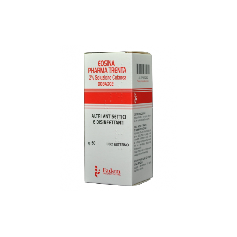 Eosina pharma trenta soluz cutanea 50 g 2% Eosina pharma trenta soluz cutanea 50 g 2%