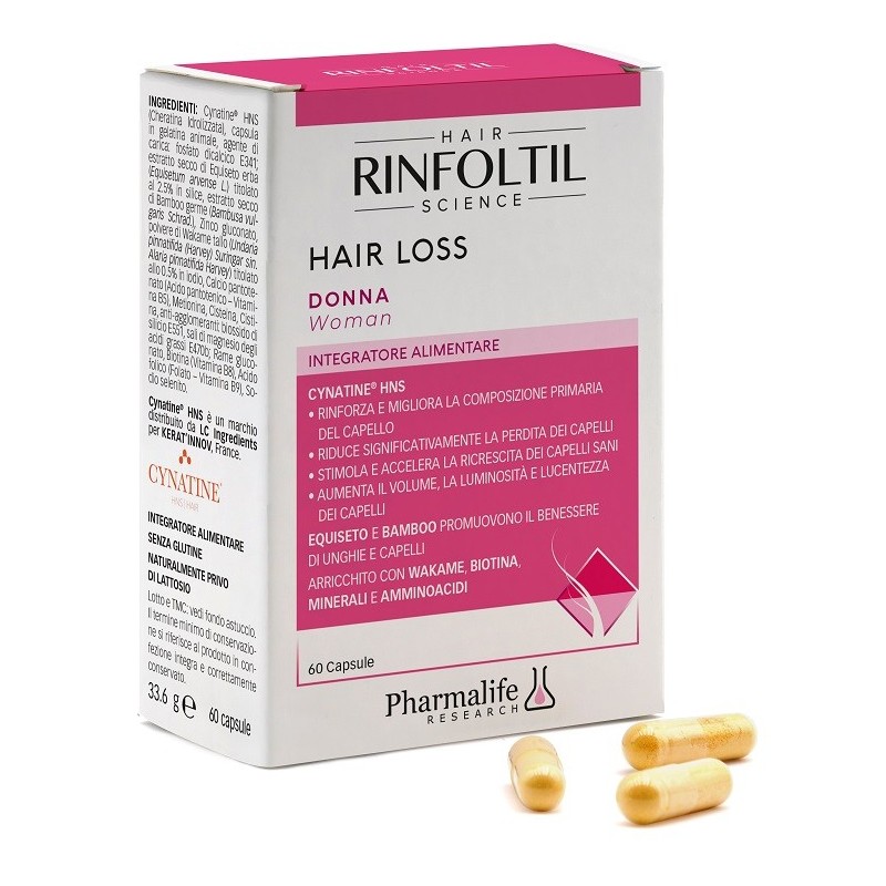 Rinfoltil hair loss donna 60 capsule