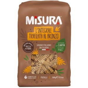 Misura fusilli integrali con germe di grano 500 g