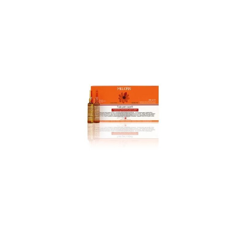 Migliorin caduta capelli 10 fiale 10 ml