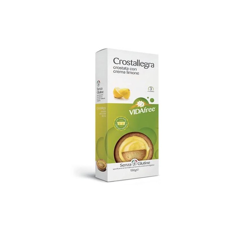 Vidafree crostallegra crema limone 150 g Vidafree crostallegra crema limone 150 g