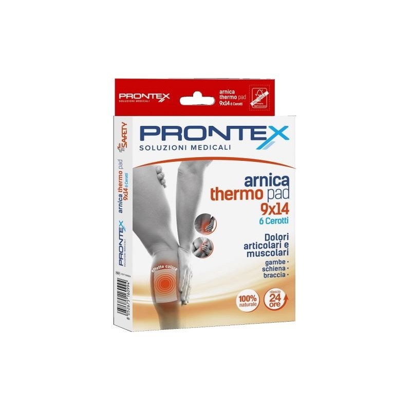 Cerotto prontex arnica thero pad 9 x 14 6 pezzi