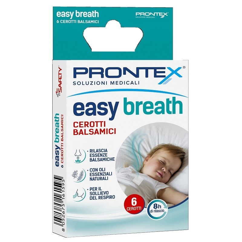 Prontex easy breath cerotto balsamico Prontex easy breath cerotto balsamico