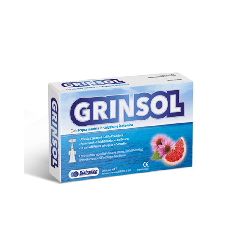 Grinsol 15 fiale x 5 ml Grinsol 15 fiale x 5 ml