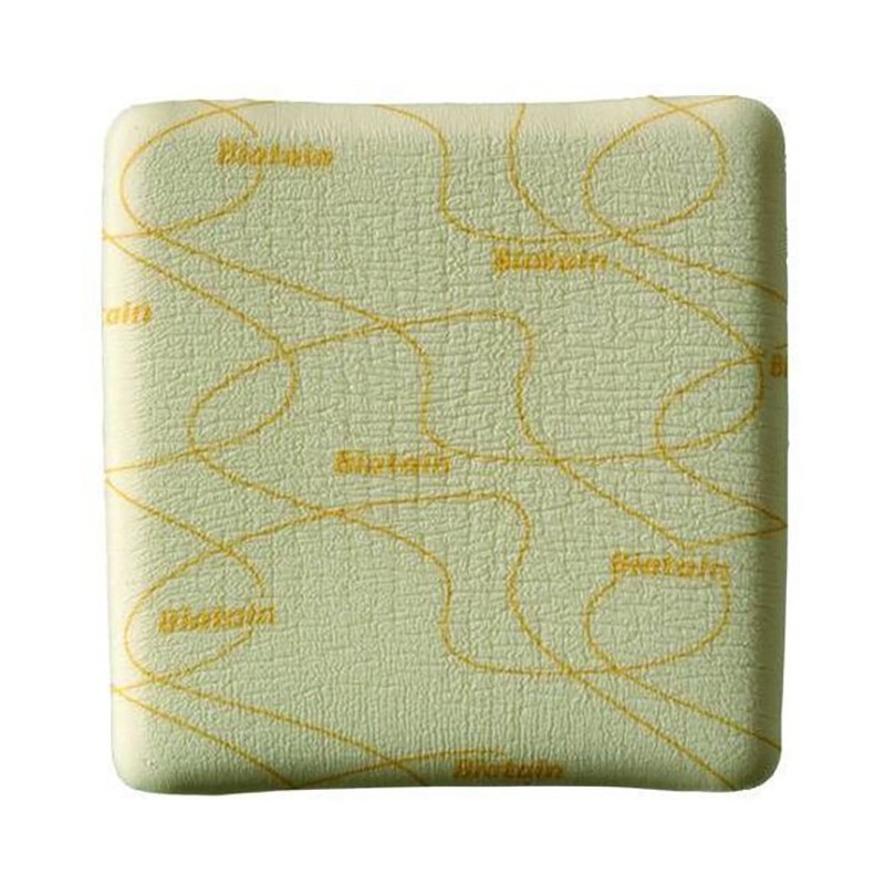 Medicazione biatain ibu in schiuma di poliuretano non adesiva a rilascio di ibuprofene 10x10 cm 5 pezzi