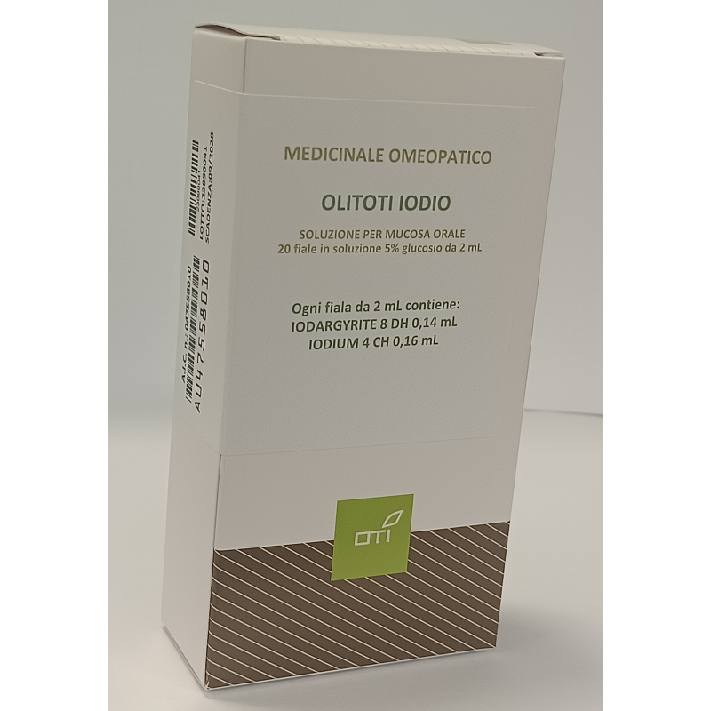 Olitoti iodio orale 20 fiale 5% 2 ml con glucosio