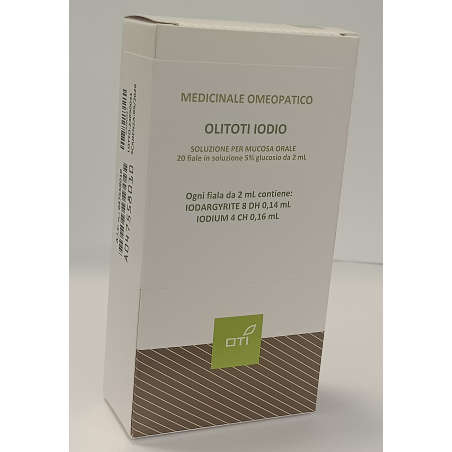 Olitoti iodio orale 20 fiale 5% 2 ml con glucosio