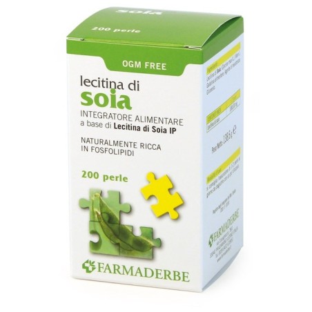 Lecitina di soia 200 perle