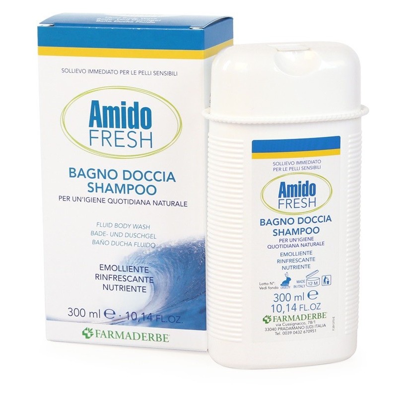 Amido fresh bagno doccia shampoo 300 ml Amido fresh bagno doccia shampoo 300 ml