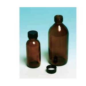 Flacone vetro rotondo cc 500