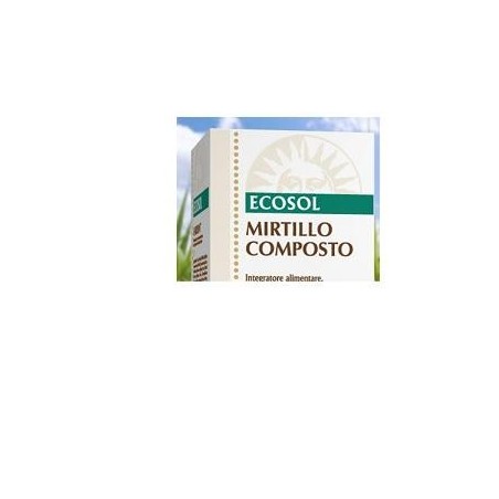 Ecosol mirtillo composto 60 compresse