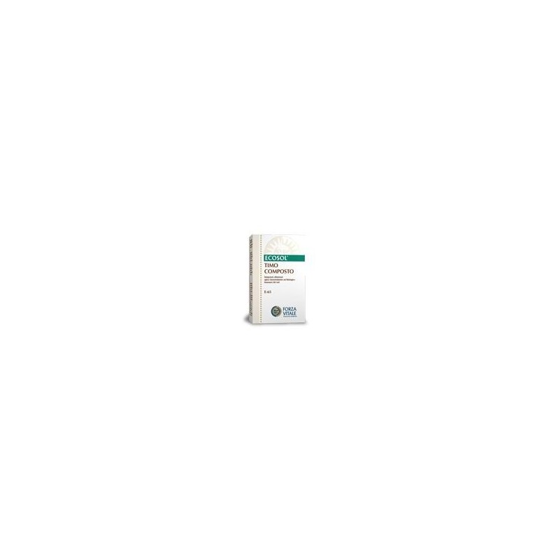 Ecosol timo composto gocce 10 ml Ecosol timo composto gocce 10 ml