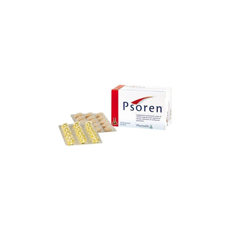 Psoren 30 compresse+ 30 perle 46,5 g Psoren 30 compresse+ 30 perle 46,5 g