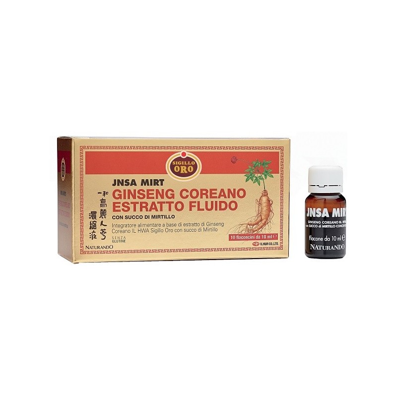 Jnsa mirtillo 10 fiale 10 ml