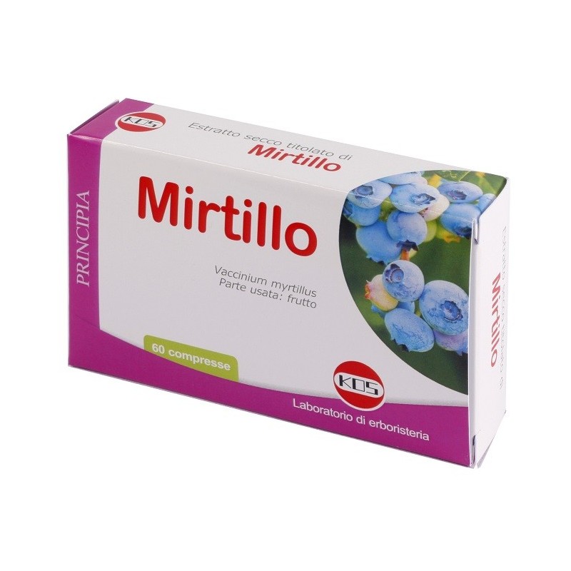 Mirtillo estratto secco 60 compresse Mirtillo estratto secco 60 compresse