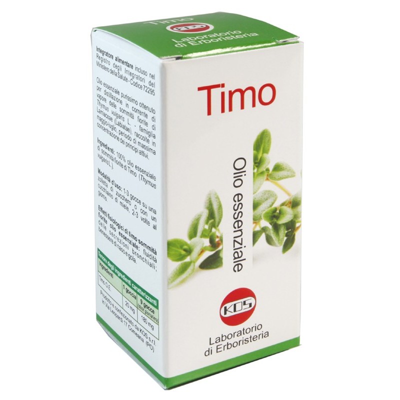 Timo bianco olio essenziale 20 ml Timo bianco olio essenziale 20 ml