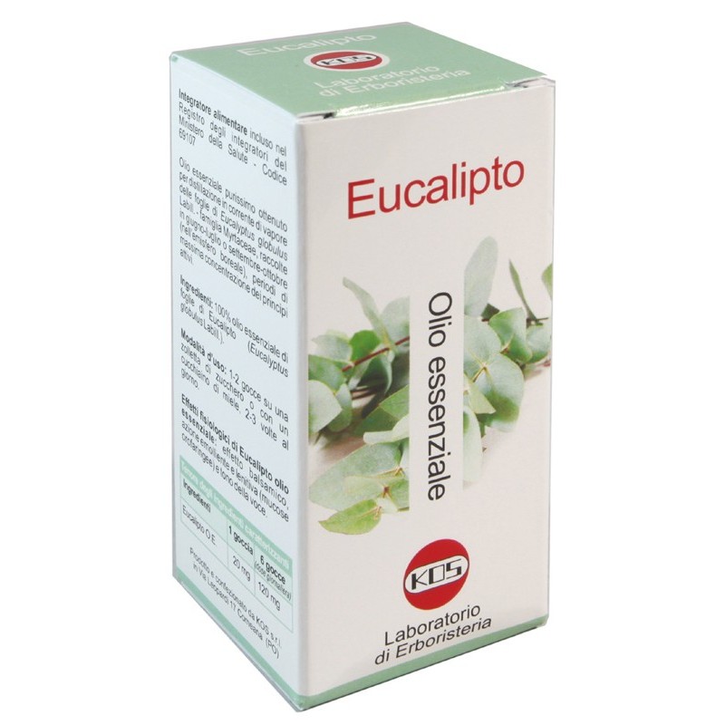 Eucalipto olio essenziale 20 ml Eucalipto olio essenziale 20 ml