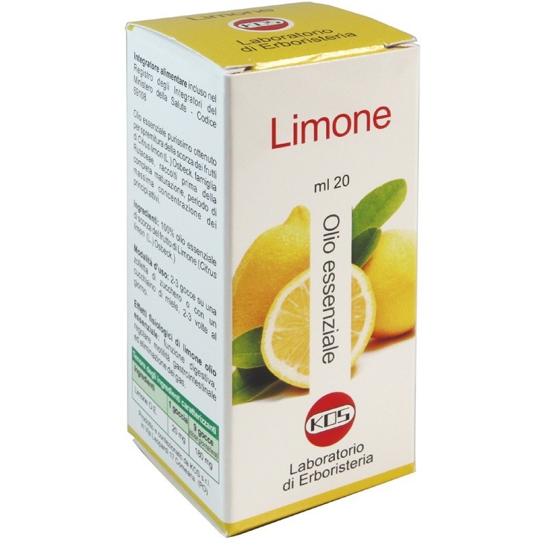 Limone olio essenziale 20 ml Limone olio essenziale 20 ml
