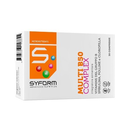 Multi b50 complex 30 compresse da 1200 mg
