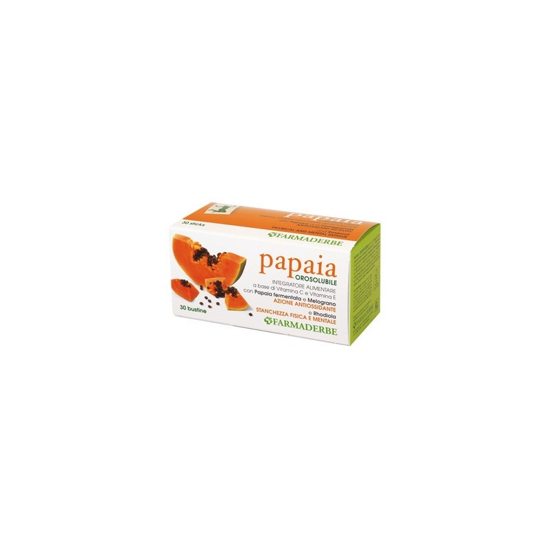 Papaia orosorubile 30 bustine