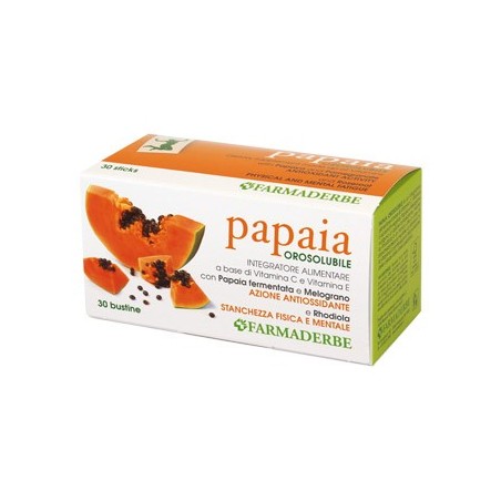 Papaia orosorubile 30 bustine