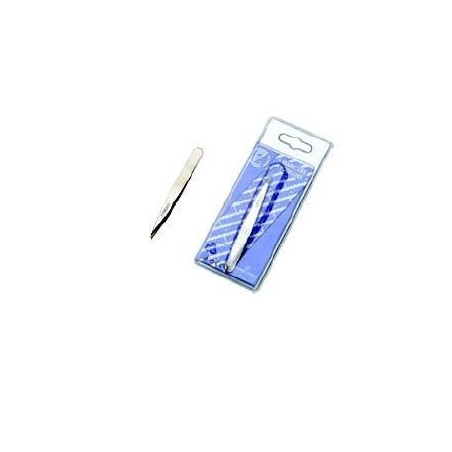 Pinzetta depilatoria inox punta spillo