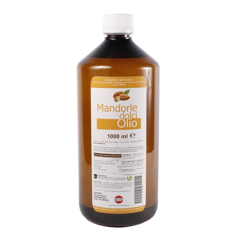 Mandorle dolci olio 1000 ml Mandorle dolci olio 1000 ml