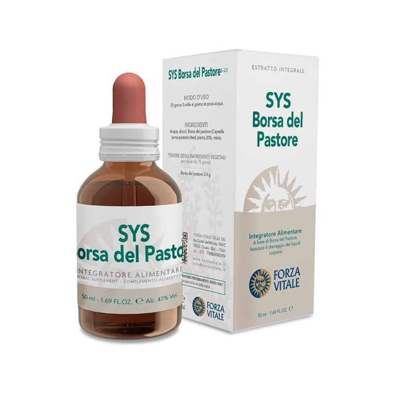 Sys borsa del pastore gocce 50 ml