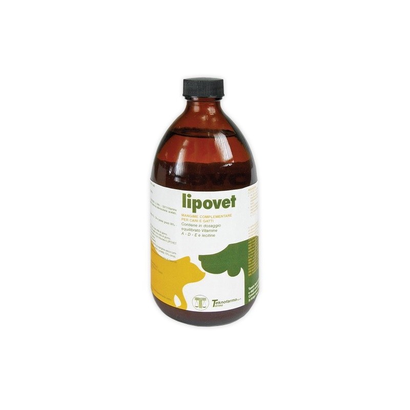 Lipovet flacone 500 ml Lipovet flacone 500 ml