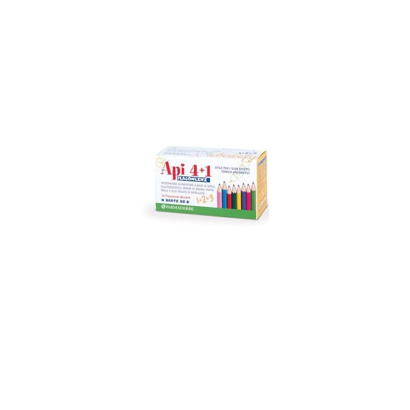 Apiquattro + 1 10 flaconcini da 10 ml