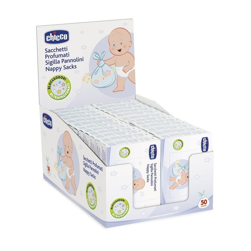 Chicco sacchetti profumati pannolini Chicco sacchetti profumati pannolini