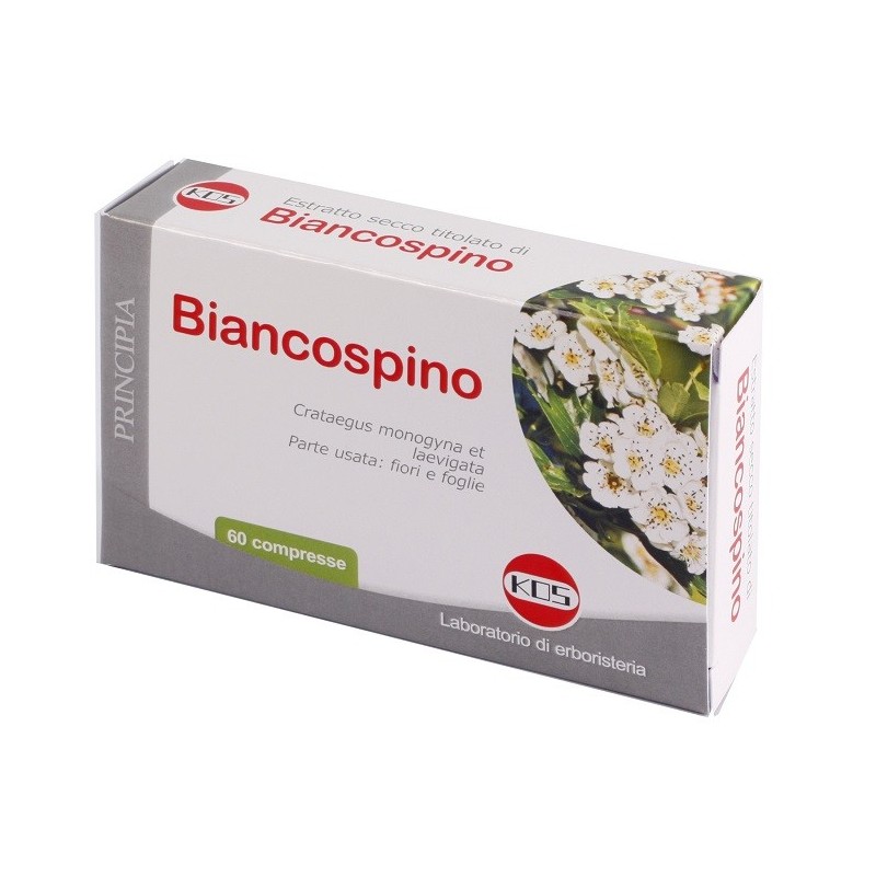 Biancospino estratto secco 60 compresse Biancospino estratto secco 60 compresse