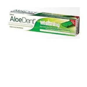 Aloedent dentifricio whitening con aloe vera e silice 100 ml