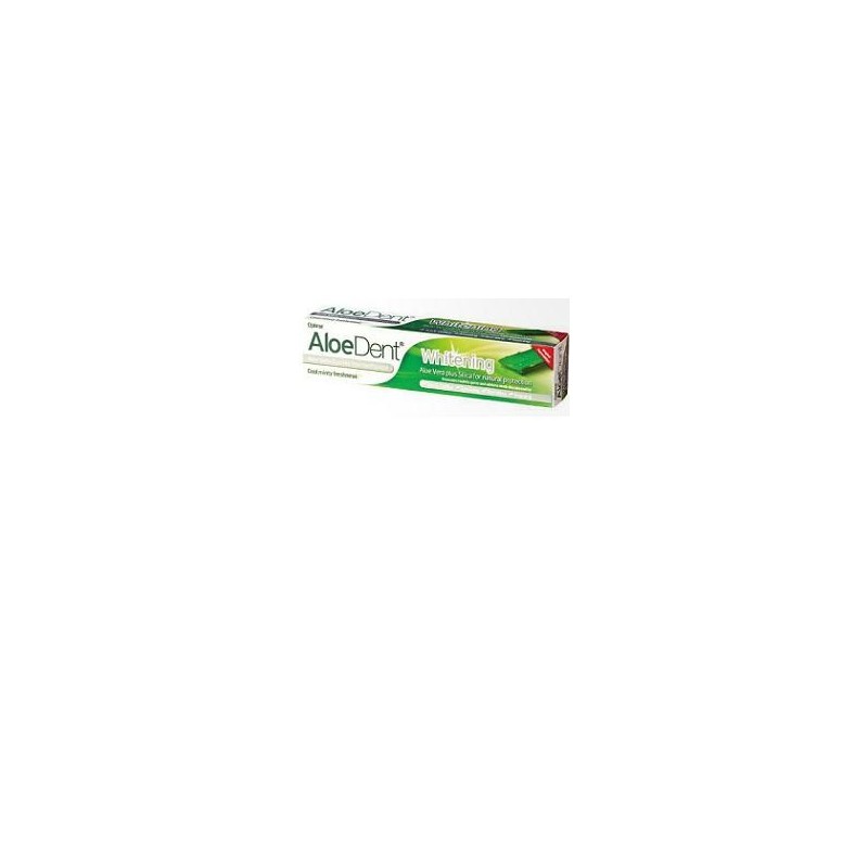 Aloedent dentifricio whitening con aloe vera e silice 100 ml