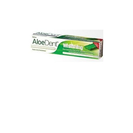 Aloedent dentifricio whitening con aloe vera e silice 100 ml