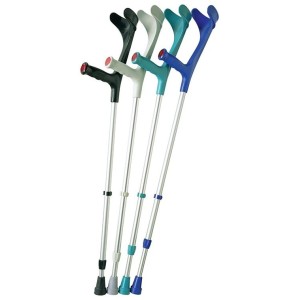 Canadese in lega leggera con blocco rapido della regolazionedell'altezza a vite+clip di sicurezza a pressione con catarifrangent