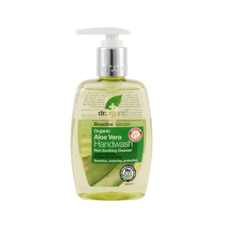 Dr organic aloe vera handwash sapone liquido mani 250 ml
