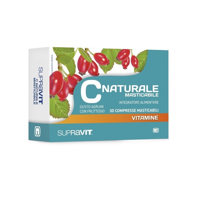 Supravit c naturale 30 compresse masticabili