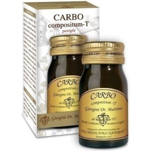 Carbo compositum t 225 pastiglie
