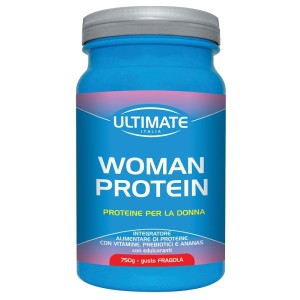 Ultimate woman protein fragola 750 g