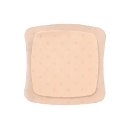Medicazione sterile in schiuma di poliuretano idrocellulareaquacel ag foam adesiva 12,5x12,5 cm 10 pezzi