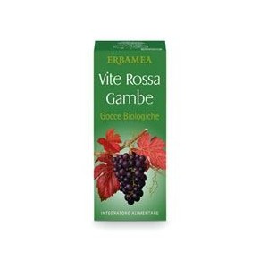 Vite rossa gambe gocce biologiche 100 ml