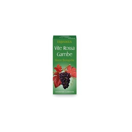 Vite rossa gambe gocce biologiche 100 ml