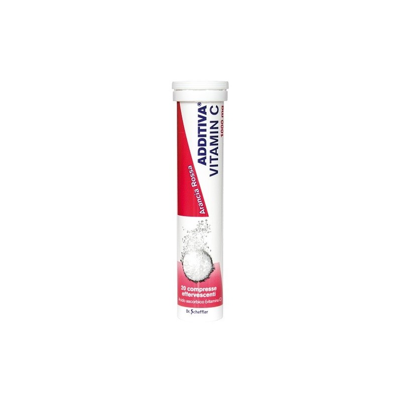 Additiva vitamina c arancia rossa 1g 20 compresse