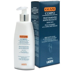 Guam crema corpo trattamento anticellulite delicato per pelli sensibili e o capillari fragili 200 ml
