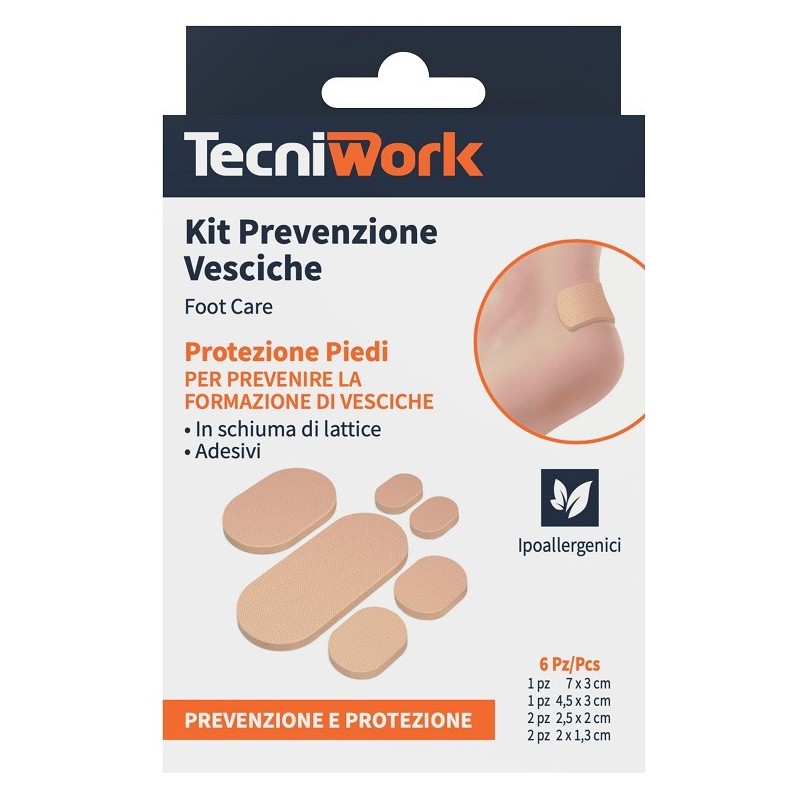 Kit prevenzione vesciche 6 pezzi
