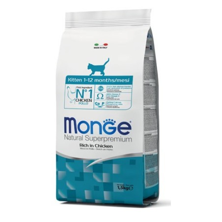 Monge natural superpremium secco gatto kitten 1/12 months 1,5 kg