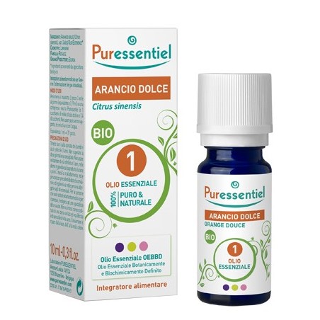 Puressentiel arancio dolce olio essenziale bio 10 ml