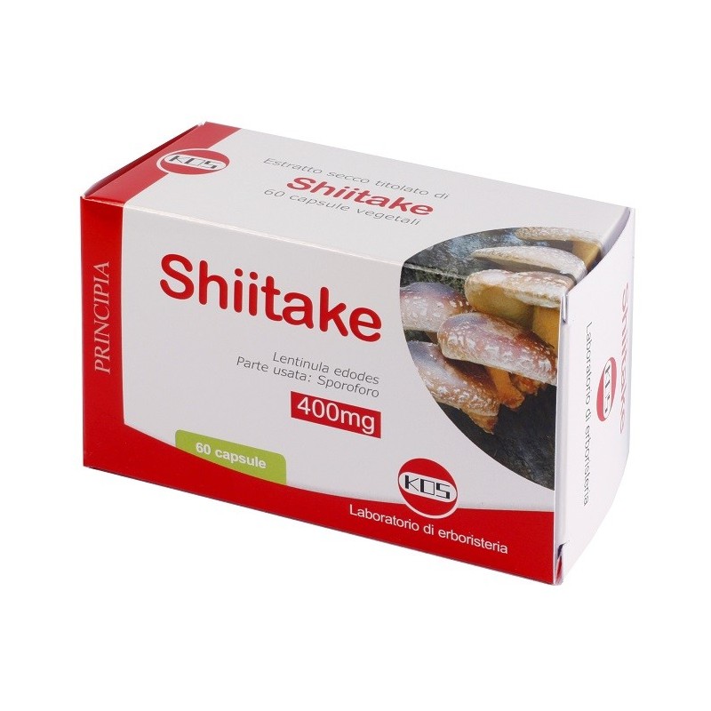 Shiitake estratto secco 60 capsule Shiitake estratto secco 60 capsule