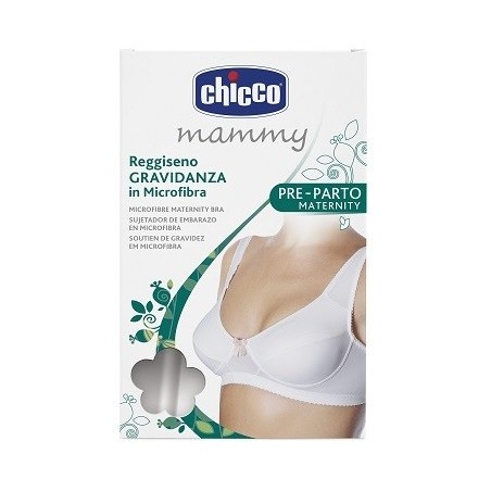 Chicco mammy reggiseno microfibra gravidanza bianco 5c